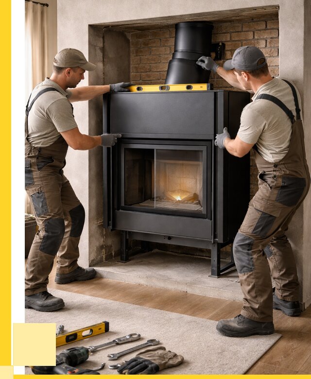 Установка каминных топок в Кохме под ключ от 18698 р. | ЭриданКхм