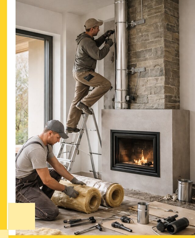 Монтаж дымоходов для каминов в Кохме от 15582 р. ЭриданКхм