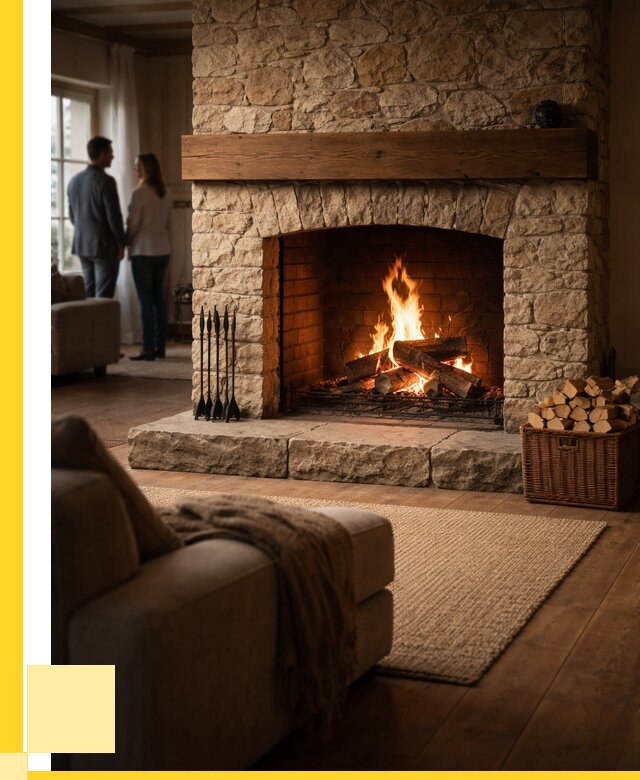 Открытые камины под ключ в Кохме от 155820 р. ЭриданКхм