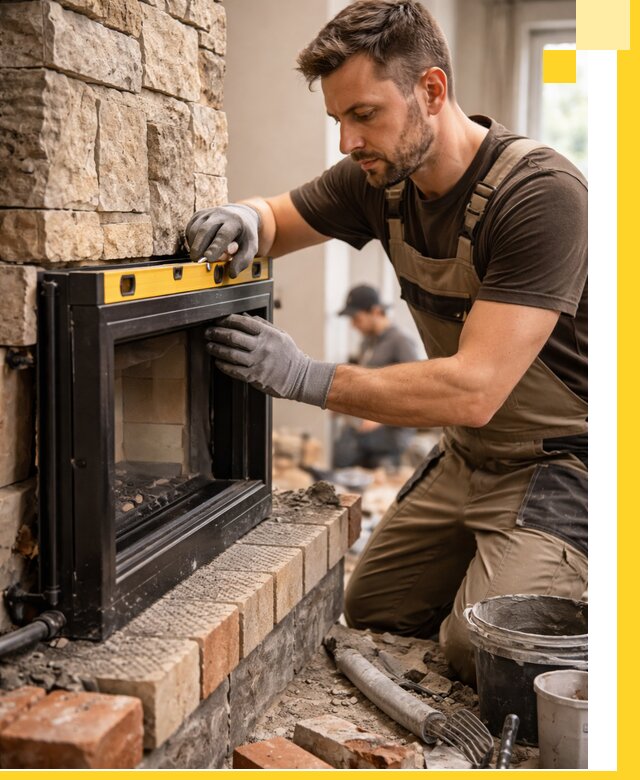 Дровяные камины под ключ в Кохме: монтаж, обустройство