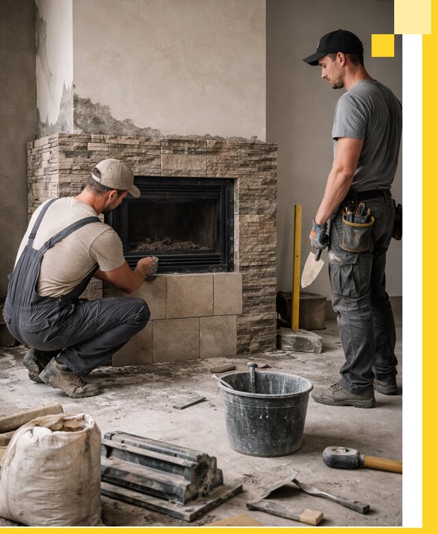 Камины под ключ в Кохме: проект, изготовление и монтаж