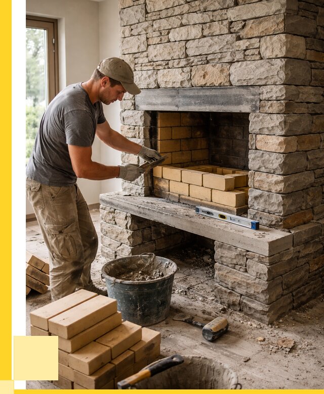 Кладка каминов и камина в Кохме от 25970 р. ЭриданКхм