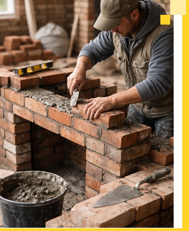 Кладка каминов под ключ в Кохме профессиональная отделка и монтаж