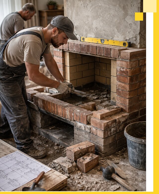 Изготовление и установка каминопечей под ключ в Кохме