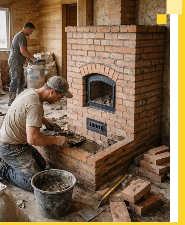 Профессиональное строительство печей в Кохме под ключ