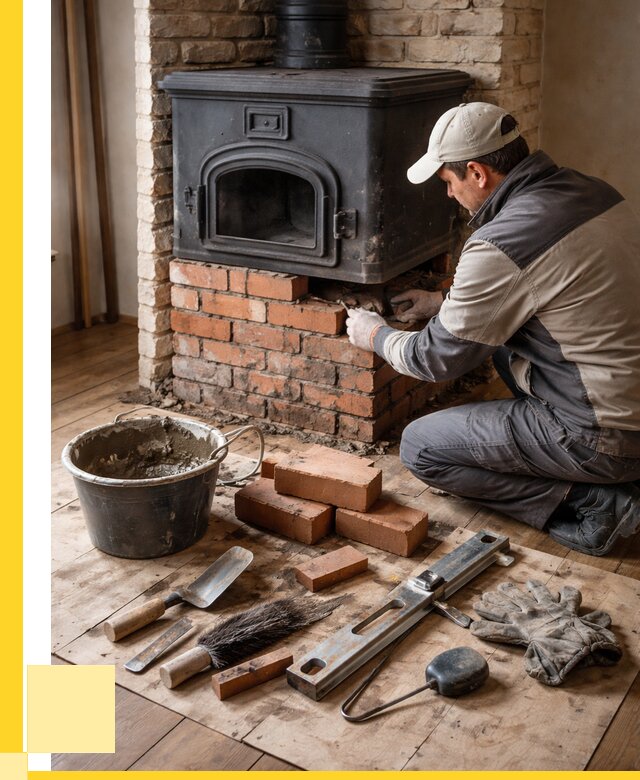 Ремонт печей в Кохме от 12466 р., услуги печника ЭриданКхм