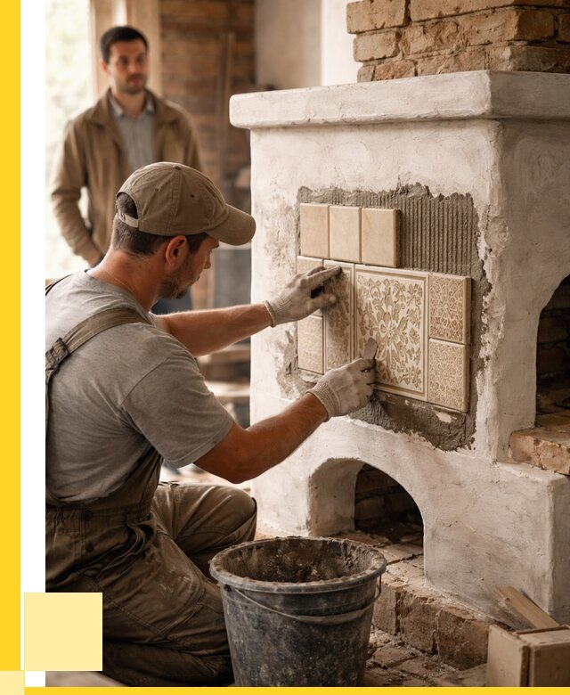 Отделка печей и банных печей в Кохме от 36358 р. | ЭриданКхм