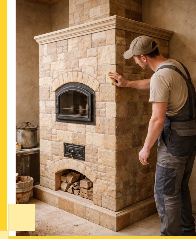 Облицовка печей в Кохме от 4675 р. под ключ | ЭриданКхм