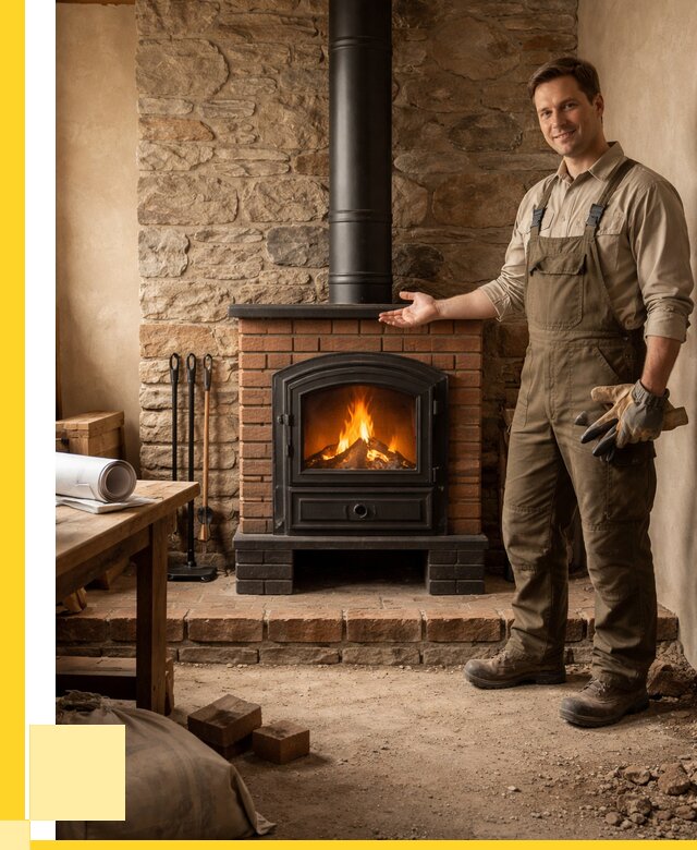 Печи отопительные из кирпича в Кохме от 83104 р., ЭриданКхм