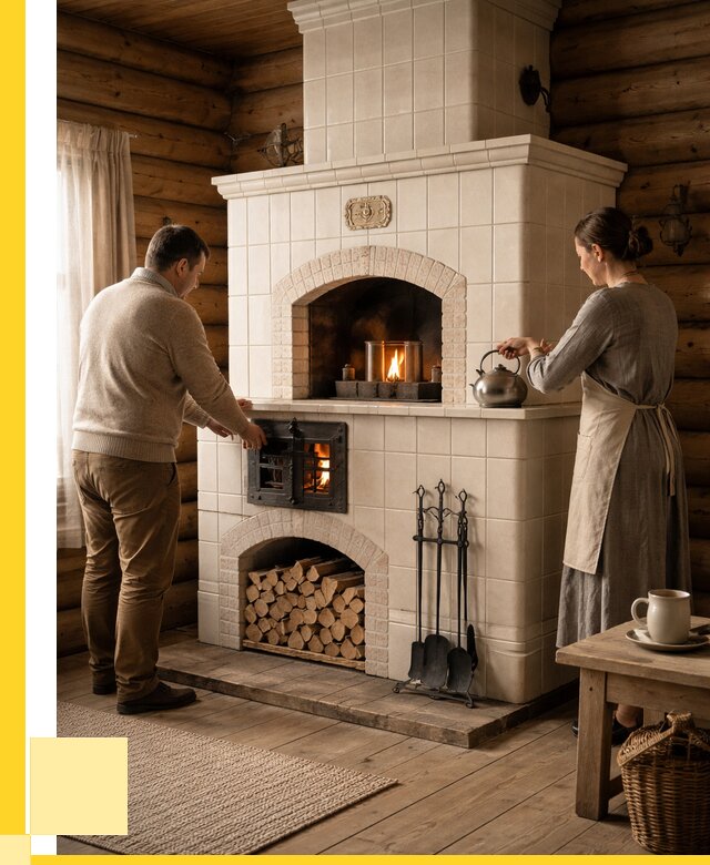 Русские печи в Кохме: установка от 155820 р. ЭриданКхм