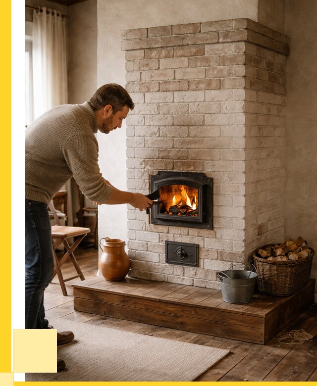 Печь голландка из кирпича в Кохме от 88298 р. | ЭриданКхм