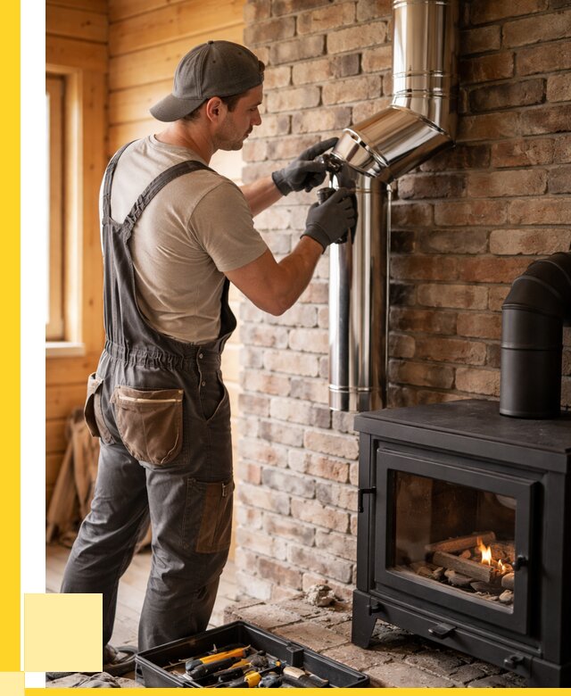 Монтаж дымоходов для печей в Кохме от 7791 р. | ЭриданКхм