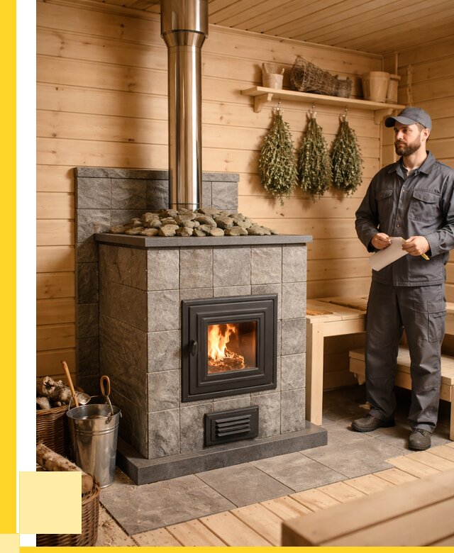 Печи для бани под ключ в Кохме от 124656 р. | ЭриданКхм