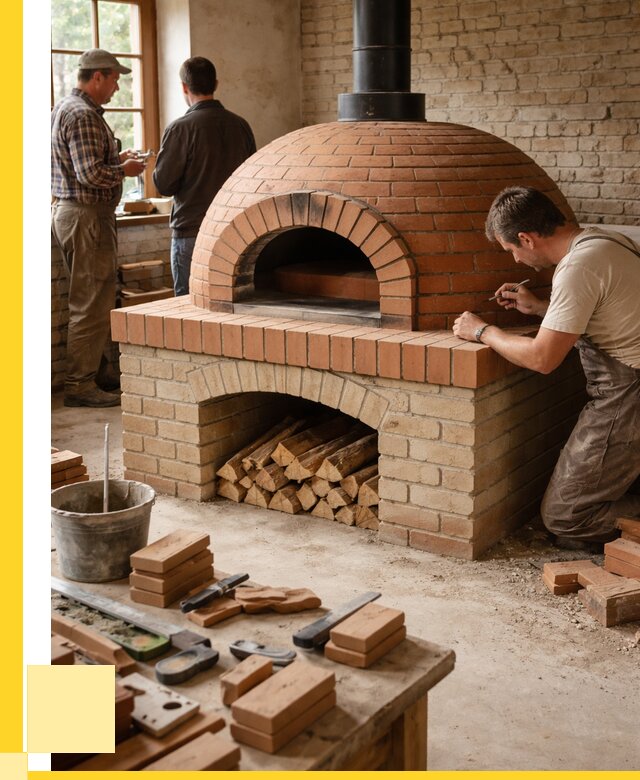 Помпейская печь дровяная для пиццы в Кохме | ЭриданКхм от 207760 р.