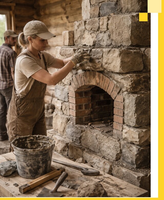 Каменные печи на заказ и монтаж в Кохме, долговечные решения