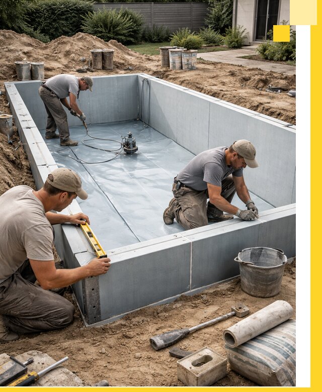 Профессиональный монтаж бассейнов под ключ в Кохме с гарантией