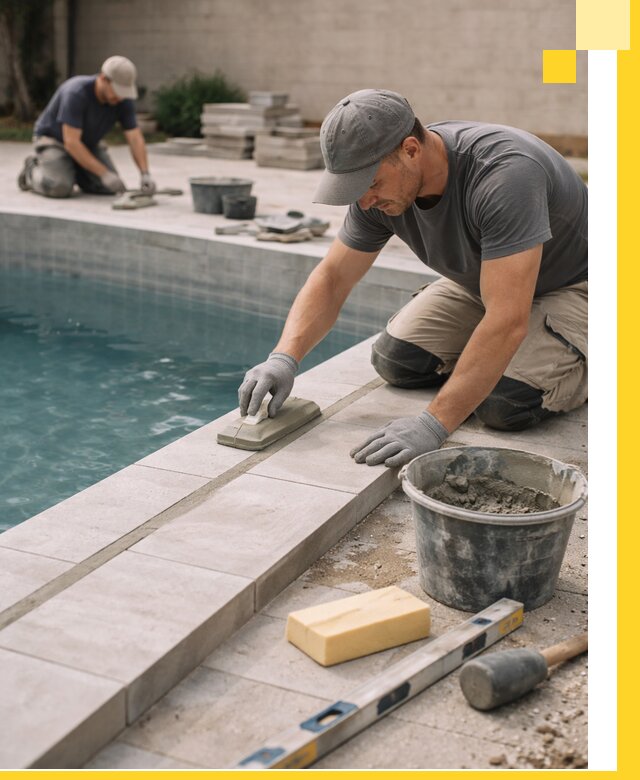 Отделка бассейнов в Кохме: декоративная отделка и гидроизоляция