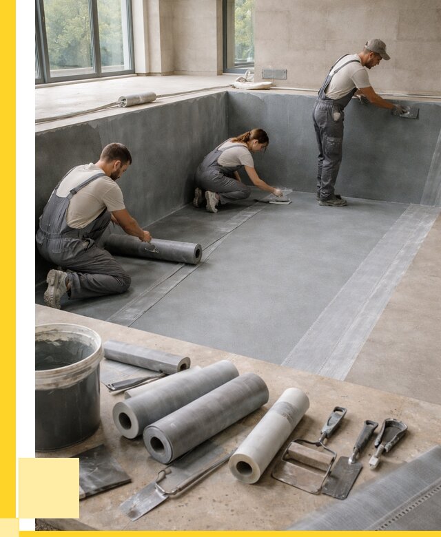 Гидроизоляция бассейнов в Кохме от 2078 р., ЭриданКхм