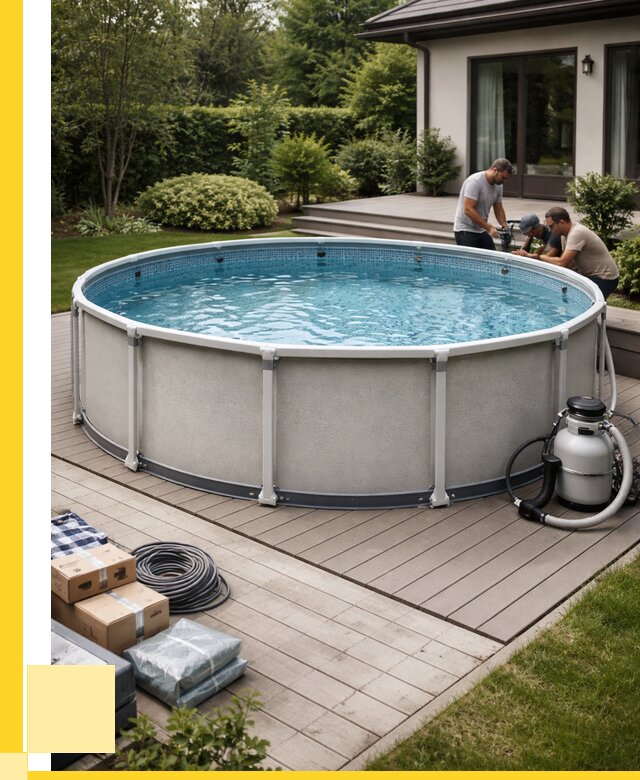 Купить каркасные бассейны в Кохме от 46746 р. | ЭриданКхм