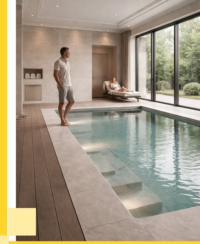 Бассейны в коттедже под ключ в Кохме от 1246560 р. | ЭриданКхм