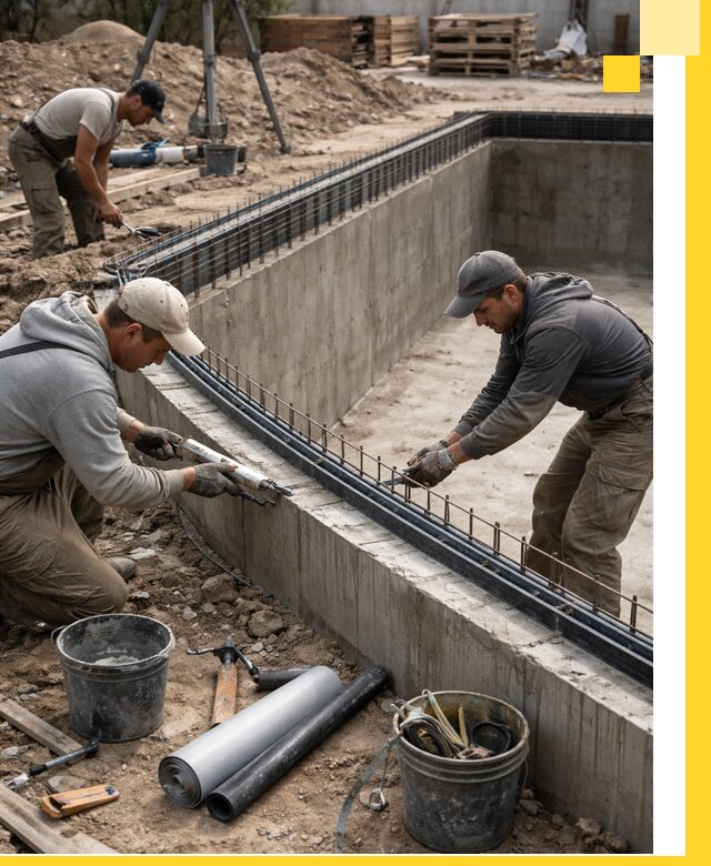 Качественный монтаж чаши бассейна в Кохме под ключ с гарантией