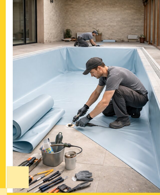 Пленка ПВХ для бассейнов в Кохме от 2597 р. | ЭриданКхм