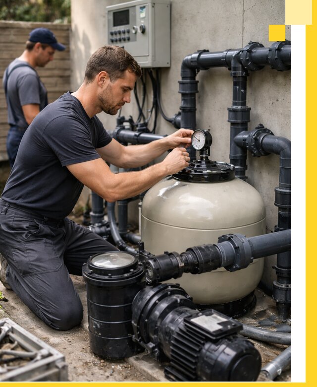 Поставка и монтаж фильтровального оборудования для бассейнов в Кохме