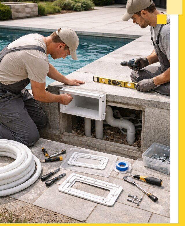 Поставка и установка скиммеров для бассейнов в Кохме