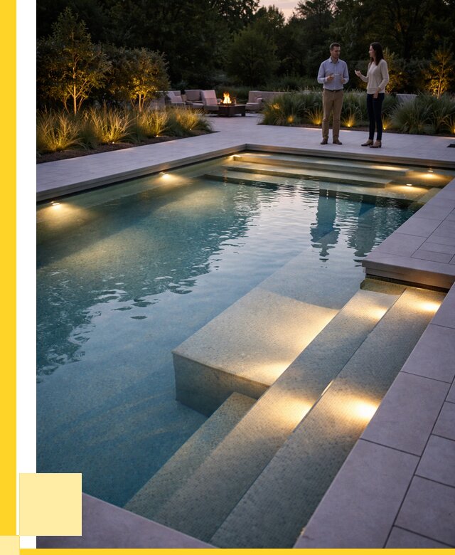 Освещение бассейнов в Кохме под ключ от 25970 р. | ЭриданКхм