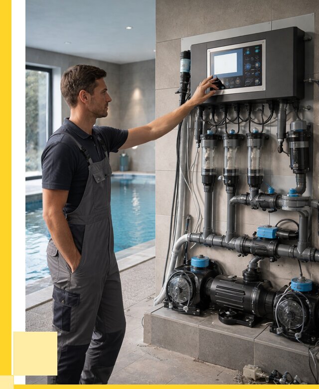 Автоматика для бассейнов под ключ в Кохме от 72716 р. | ЭриданКхм