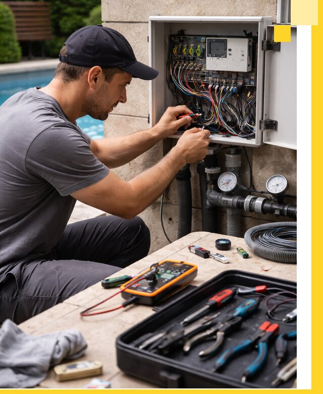 Комплексная автоматика для бассейнов в Кохме: управление и очистка