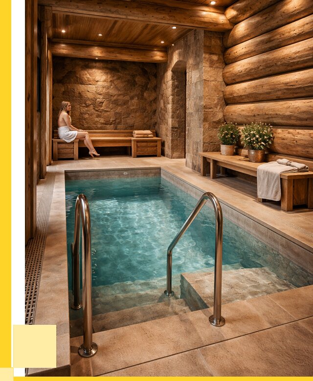 Аренда бани с бассейном в Кохме от 1558200 р. | ЭриданКхм