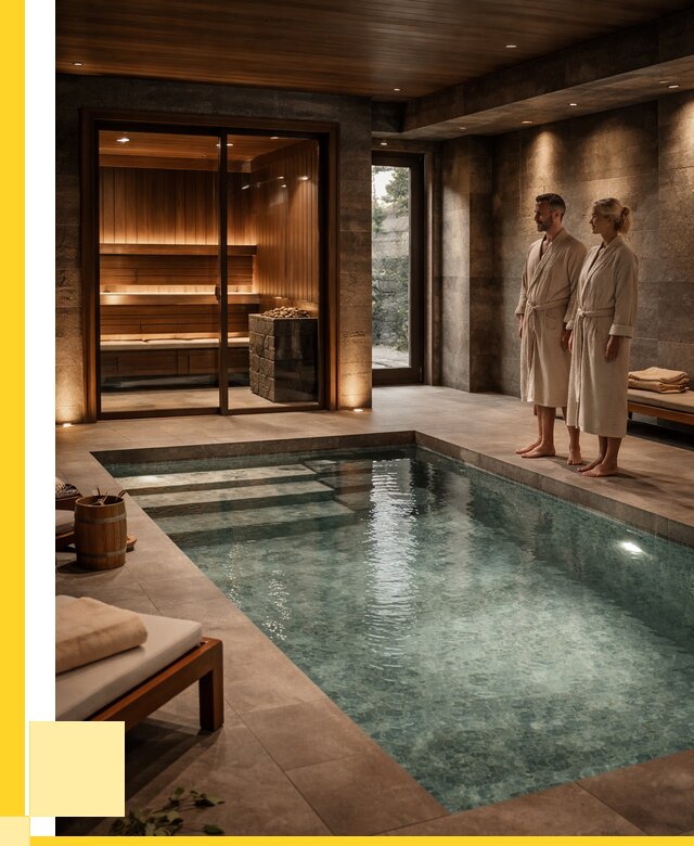 Сауна с большим бассейном в Кохме от 1246560 р. ЭриданКхм