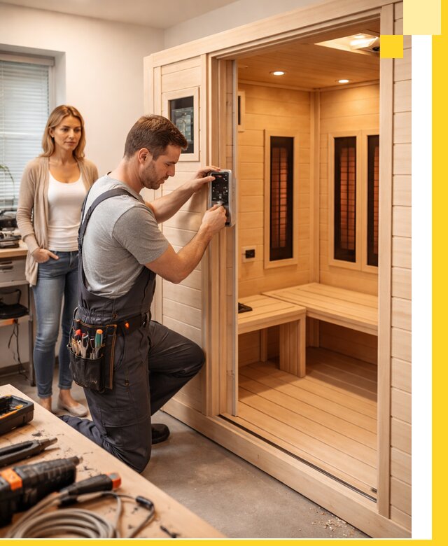 Инфракрасные сауны под ключ в Кохме продажа и установка