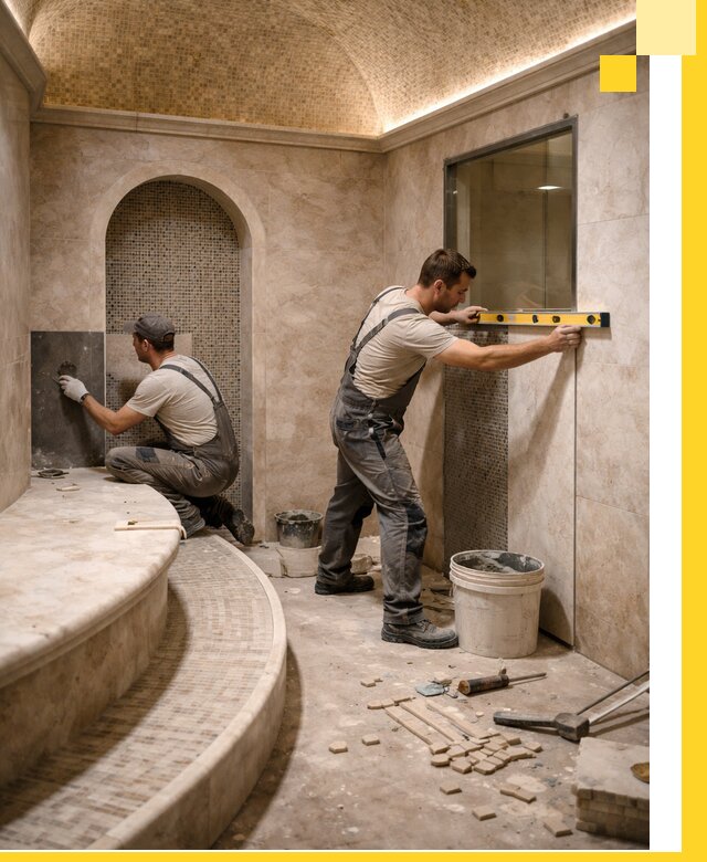 Проектирование и строительство саун с хамамом под ключ в Кохме