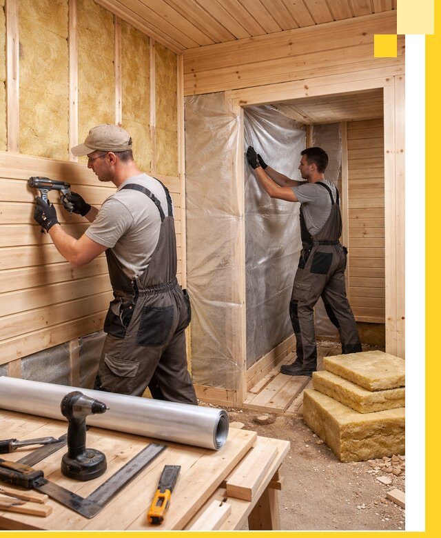 Бани под ключ в Кохме с проектом и полным монтажом