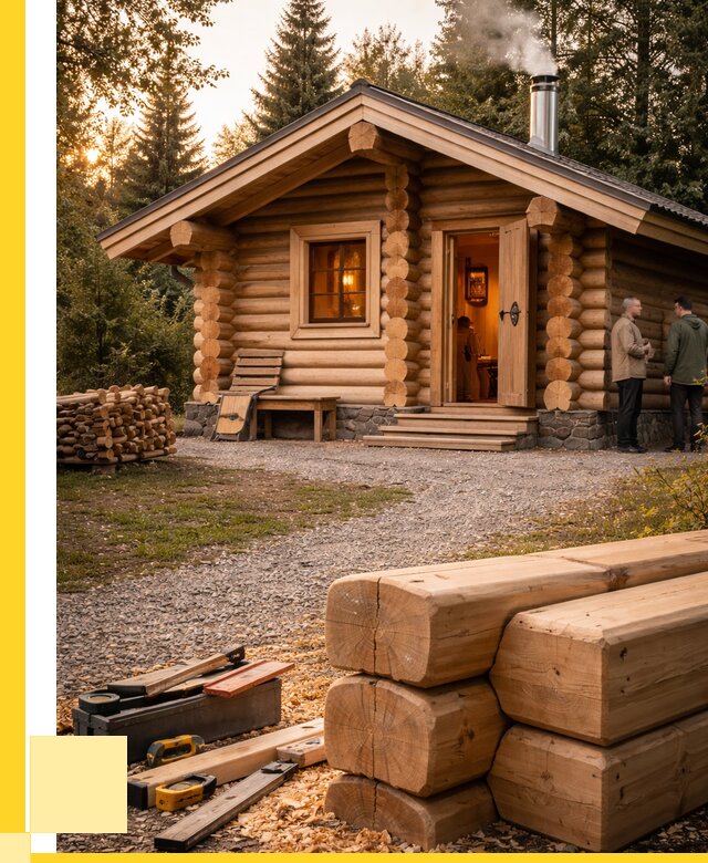 Строительство бань и комплексов в Кохме от 467460 р.| ЭриданКхм