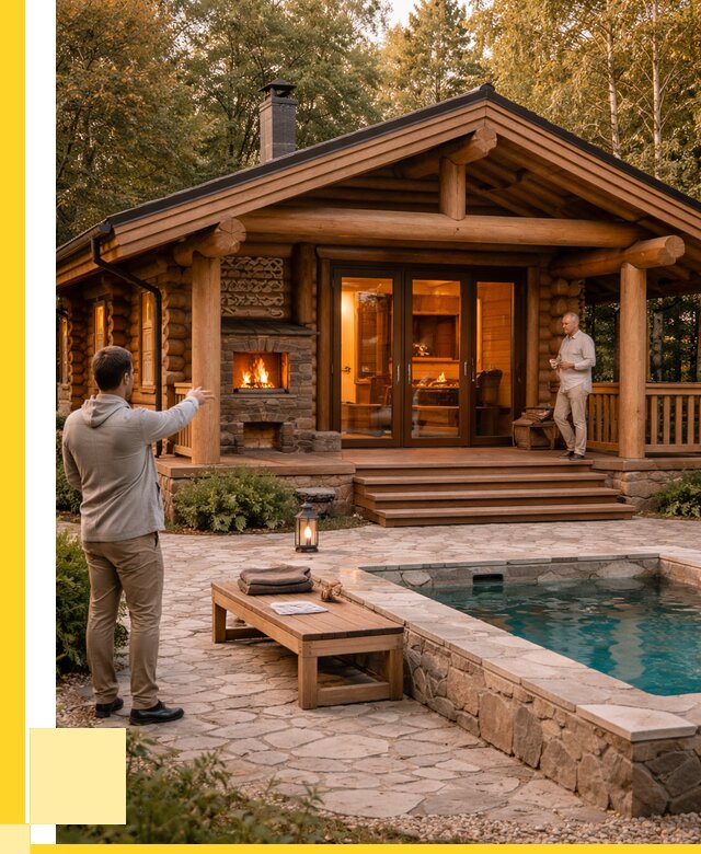 Проекты бань и хамам в Кохме от 25970 р. | ЭриданКхм