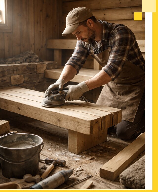 Ремонт бань под ключ в Кохме с гарантией качества и сроков