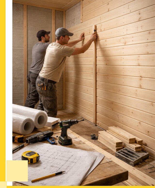 Обшивка бани вагонкой в Кохме от 1247 р., ЭриданКхм