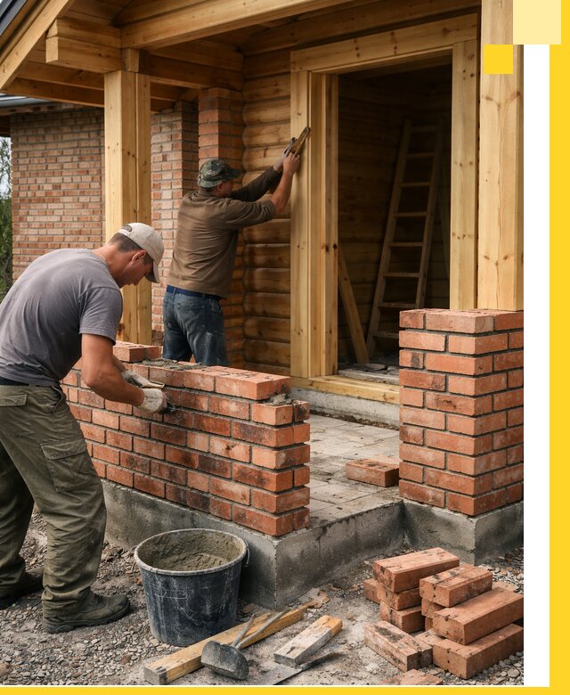 Строительство кирпичных бань под ключ в Кохме с гарантией качества