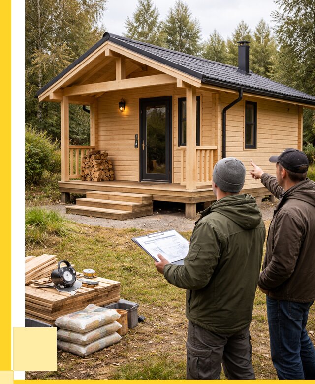 Каркасные бани под ключ в Кохме от 311640 р. | ЭриданКхм