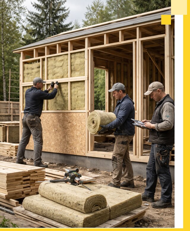 Проектирование и строительство каркасных бань в Кохме под ключ