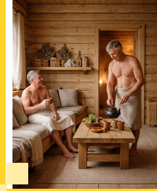 Бани с комнатой отдыха под ключ в Кохме от 467460 р. | ЭриданКхм