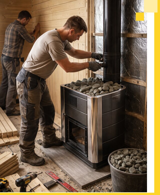 Проектирование и строительство парилок для бани в Кохме под ключ