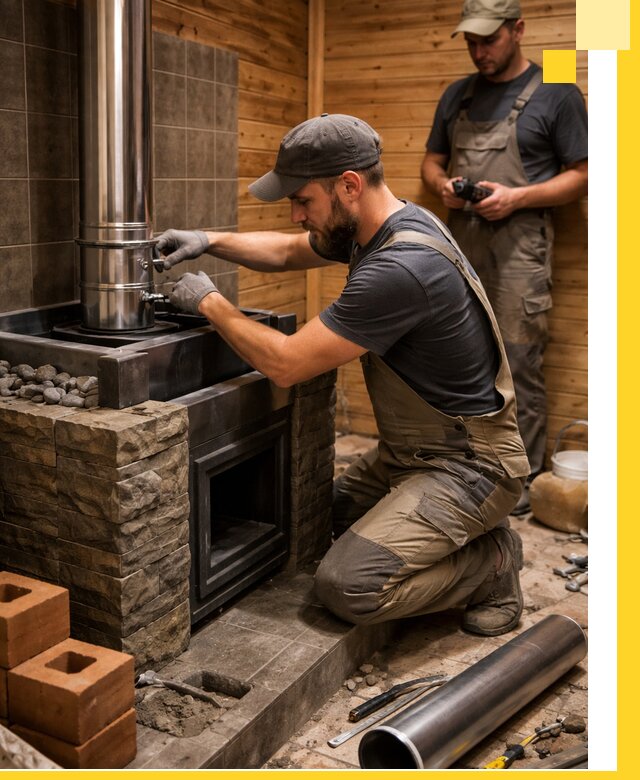 Изготовление и установка банных печей под ключ в Кохме