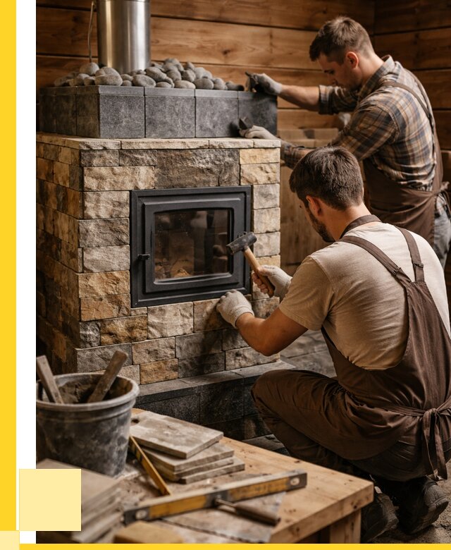 Облицовка банной печи в Кохме от 15582 р. | ЭриданКхм