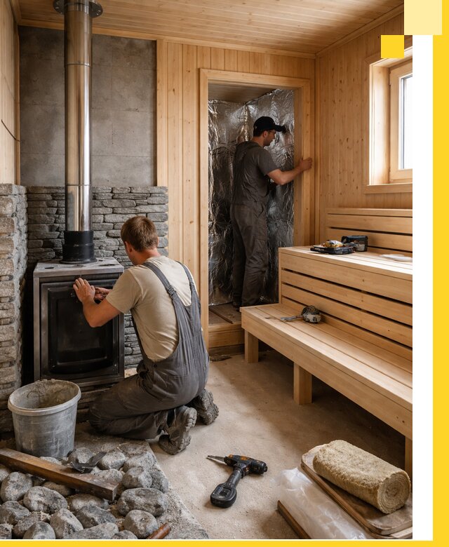 Строительство и изготовление бань под ключ в Кохме