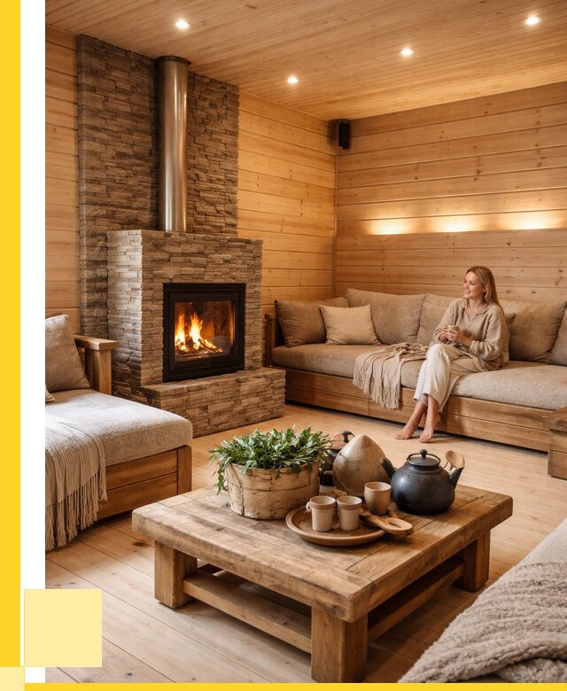 Проект бани с комнатой отдыха в Кохме от 36358 р. | ЭриданКхм