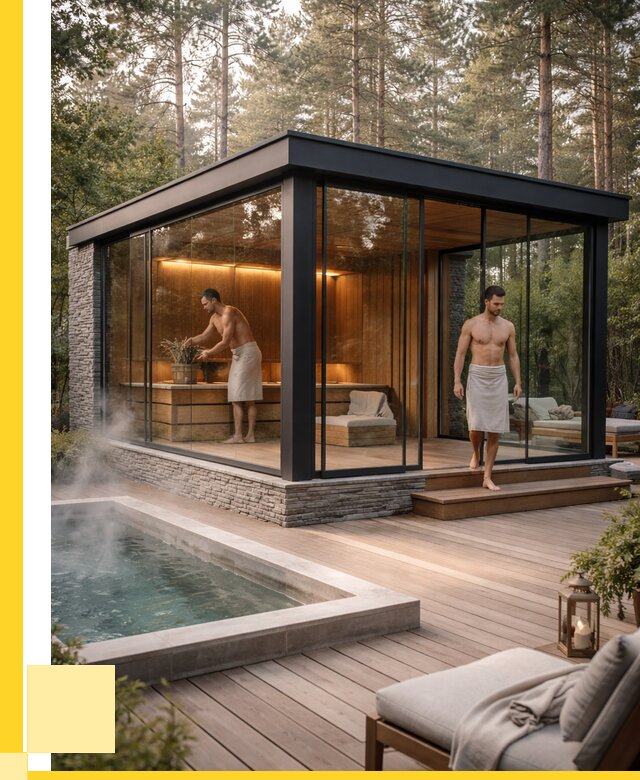 Стеклянные бани и двери в Кохме от 467460 р. | ЭриданКхм